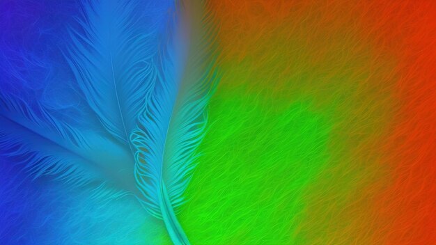 Pastel color feather abstract background