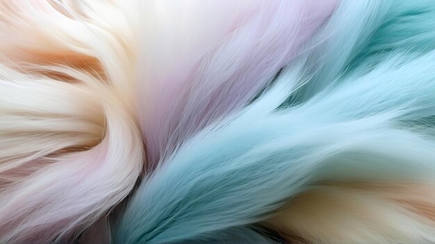 Photo pastel color feather texture abstract background