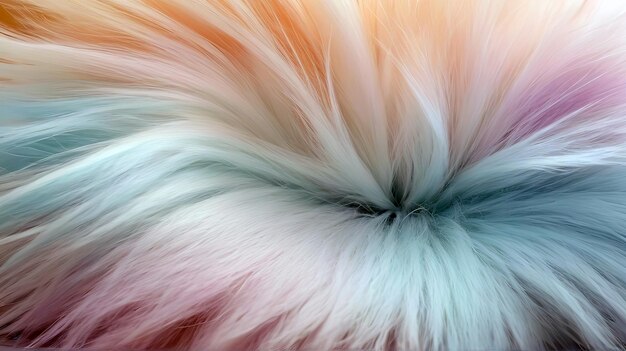 写真 パステル色の羽毛の質感 抽象的な背景