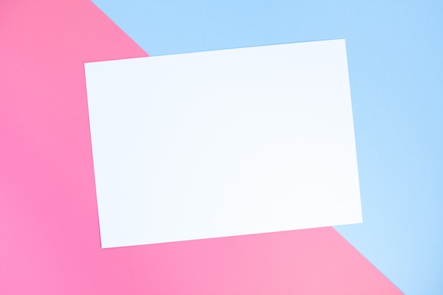 Pastel color paper geometric background