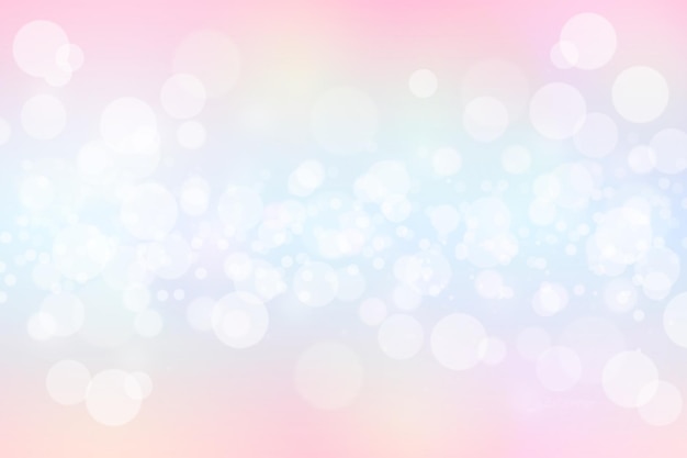 Pastel color tone bokeh abstract background