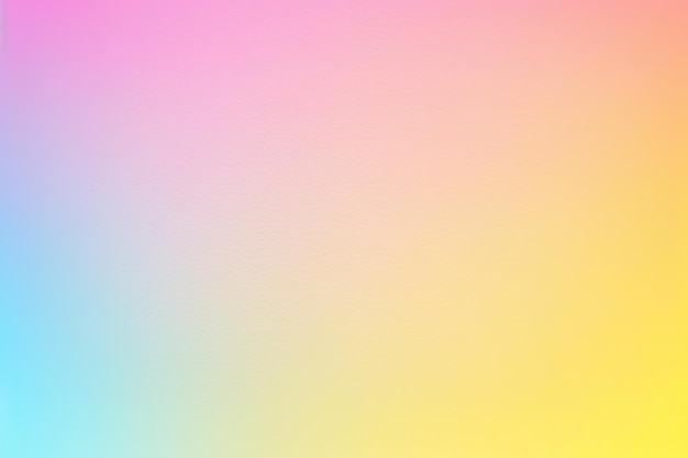 A pastel colored background with a gradient of yellow pink and blue