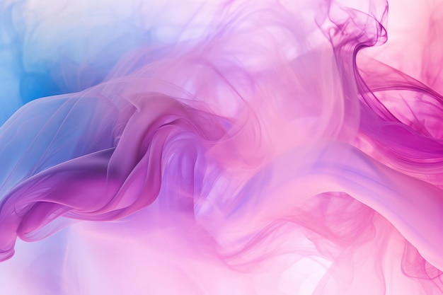 Pastel colored smoke background pink purple abstract