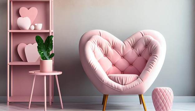 Photo pastel colored sofa