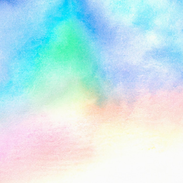 Photo pastel colored watercolor background with a gradient of colors