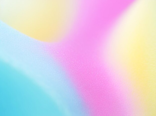 Pastel dreams fuzzy pink blue and yellow background gradient