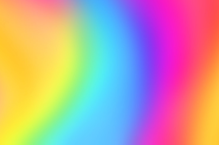 Foto pastel eenhoorn regenboog achtergrond