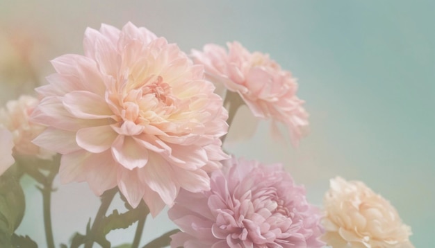 Pastel Floral Background