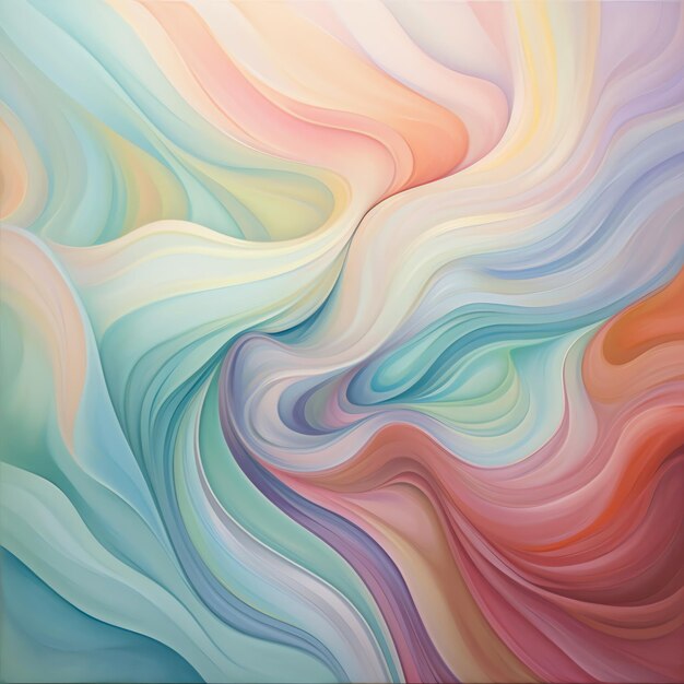 Pastel fluids background