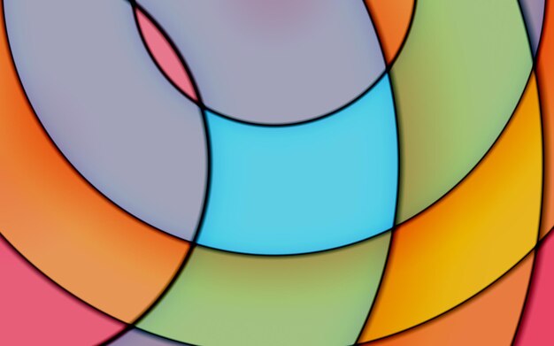 Pastel geometry abstract background