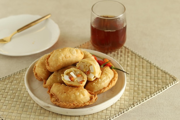 Pastel Goreng is Pastry Popular in Indonesia.