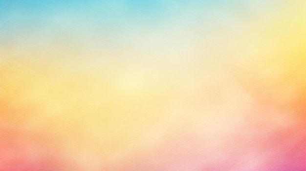 Pastel gradient background pink yellow blue grainy texture background