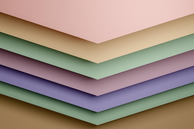 Photo pastel gradient stripes