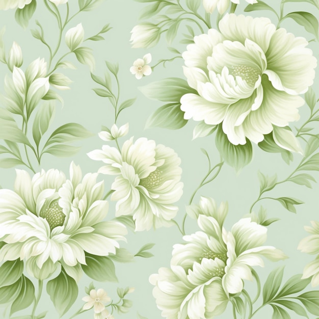 Pastel green wallpaper