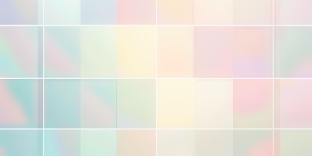 Pastel grid background featuring a minimalist gradient design in soft hues