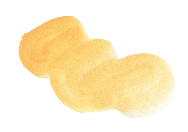 Pastel oranje abstracte hand getekende aquarel achtergrond voor tekst of logo aquarel clipart