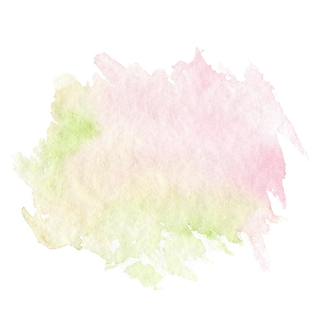 Pastel paint splash watercolor background for festive design