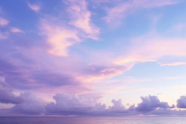 Pastel Perfection Panorama background photo