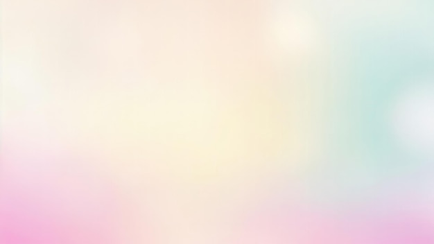 Photo pastel pink teal gold yellow white silver pale pink abstract blur bokeh banner background