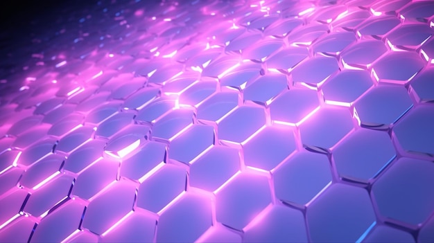 Pastel Purple and Pink LED Background with Soft Focus Effect