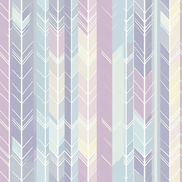 Photo a pastel wallpaper with a geometric pattern in pastel colors.