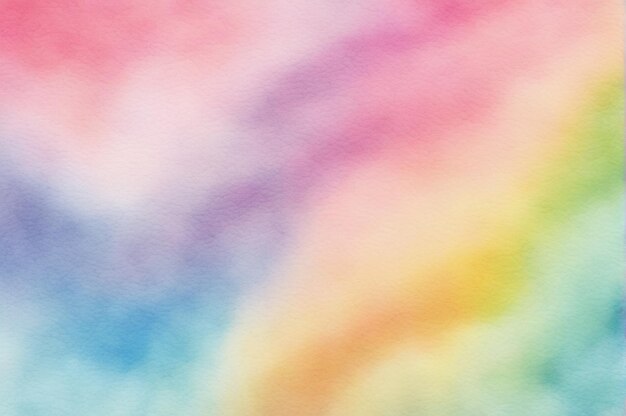 Photo pastel watercolor clouds background