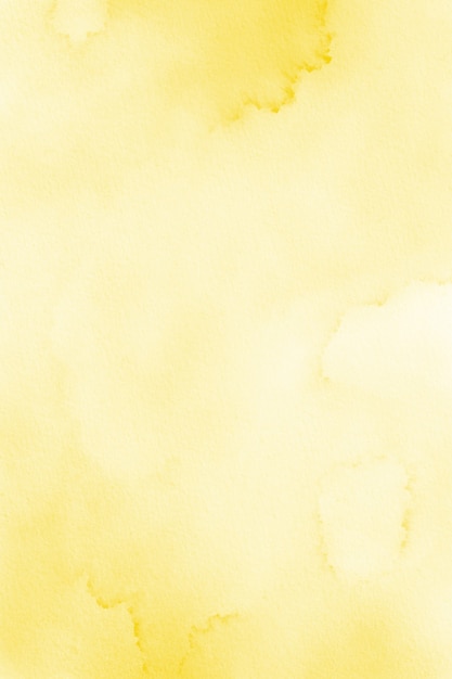 Pastel Yellow Watercolor Background