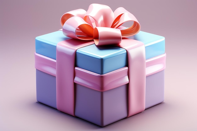 PastelColored Surprise The Perfect Gift AI Image 216