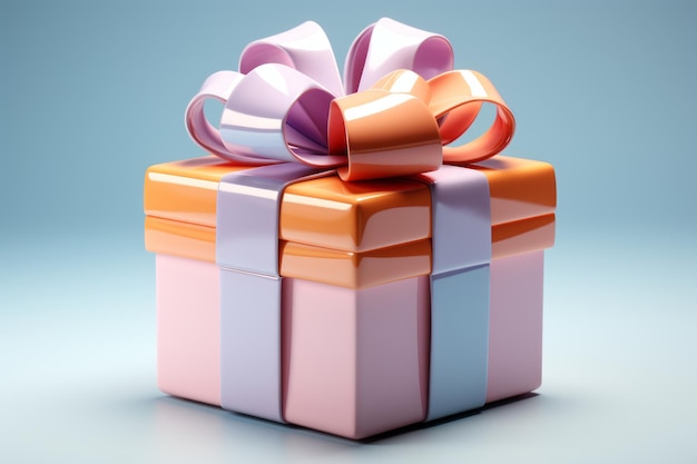 PastelColored Surprise The Perfect Gift AI Image 225