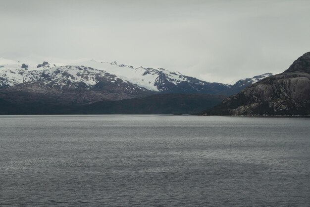 Patagonia from ferry from Puerto Natales