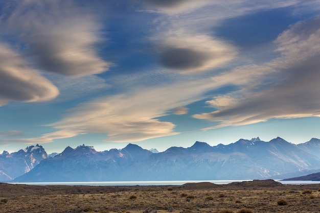 Patagonia landscapes in Southern Argentina