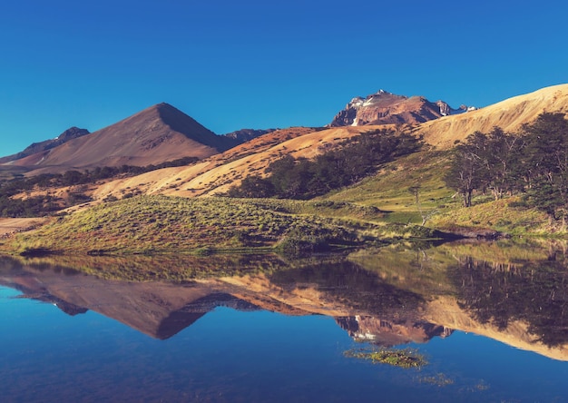 Patagonia landscapes in Southern Argentina