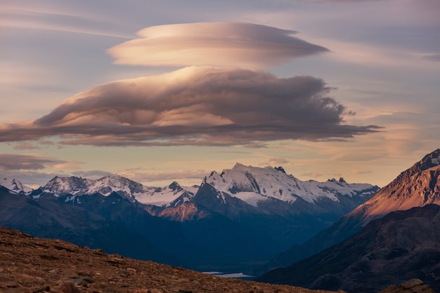 Paesaggi della patagonia nel sud