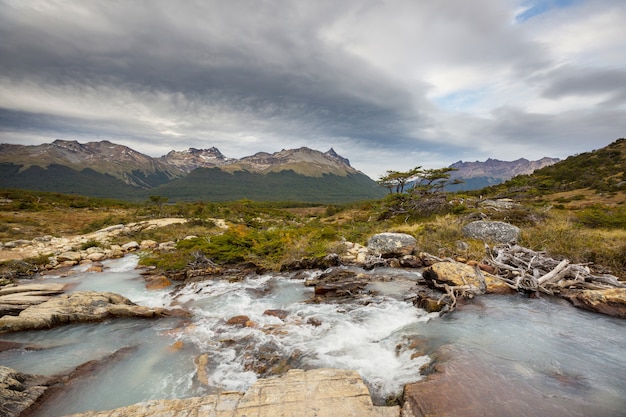 Patagonië landschappen in het zuiden