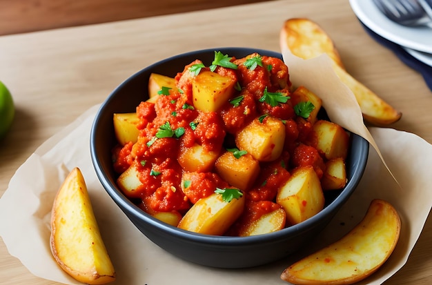 Patatas bravas