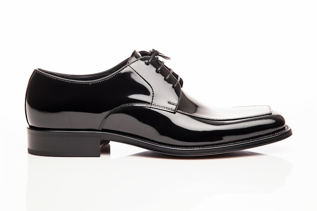 Patent Leather Dress Shoes in Black