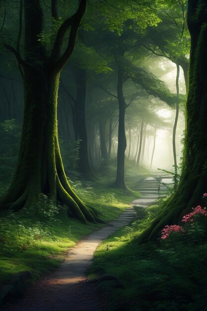 a path in forest