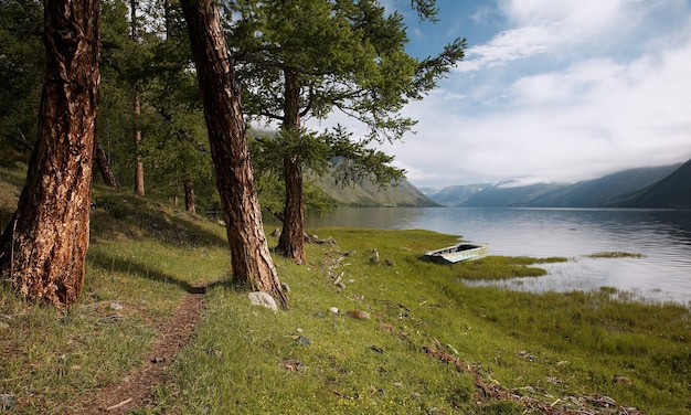 Фото Путь возле озера