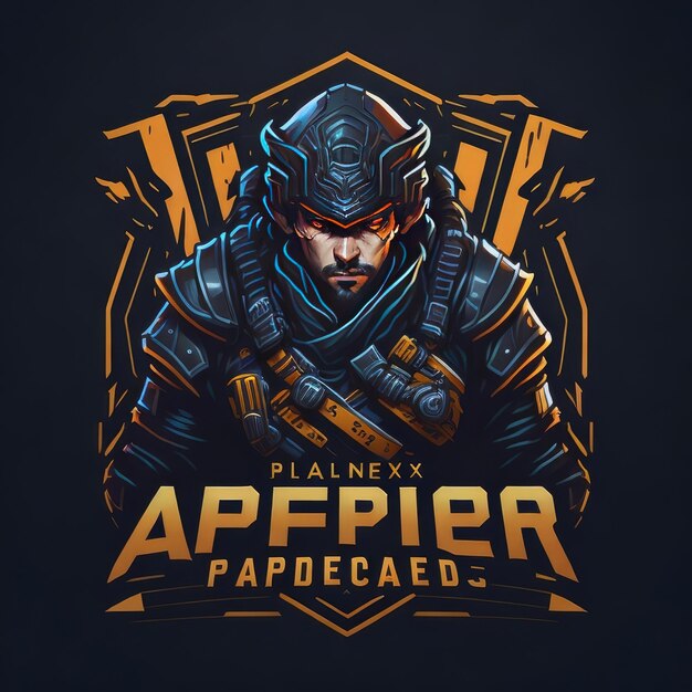 Foto logo della mascotte degli esports pathfinder