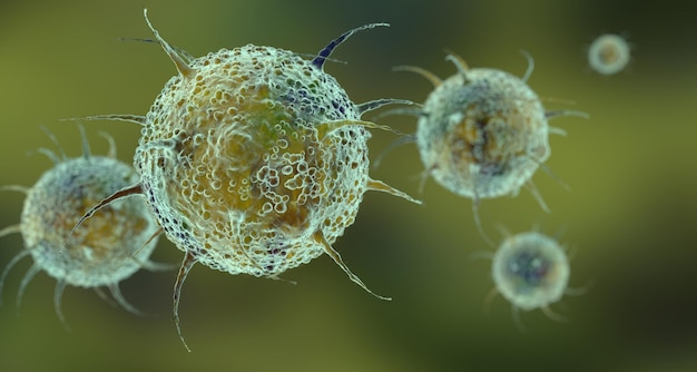Pathogeen virus achtergrond