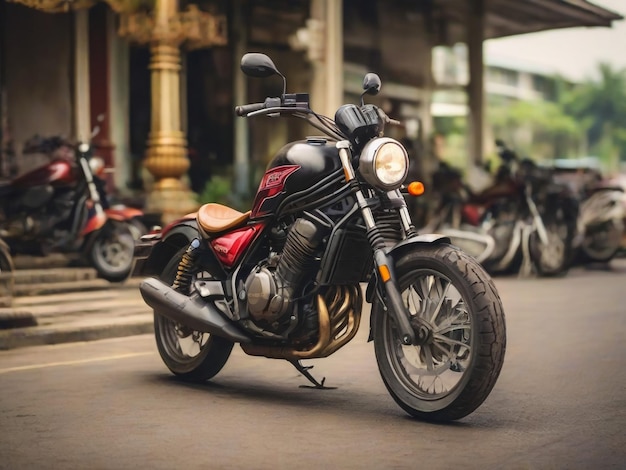 파타니 태국 2018년 6월 10일 Honda Rebel 300CC Vintage 모터사이크 패션 사진 PA