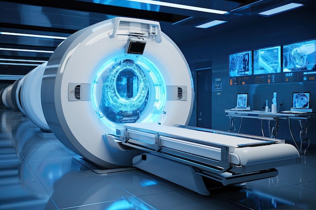 patient monitoring in hospital mri room