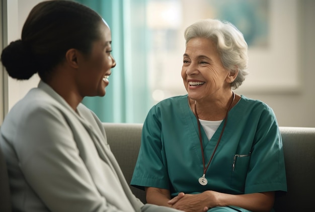 Photo patient visit a doctor