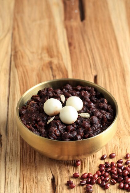 Patjuk Korean Red Bean Porridge