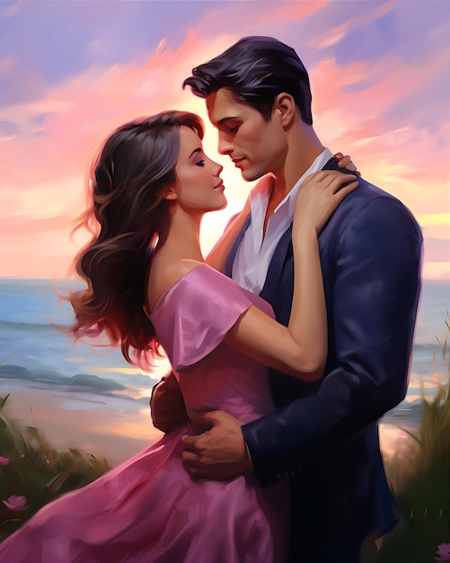 Photo patricia style romance painting by lilah qamar