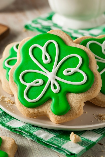 Foto patricks day cookies