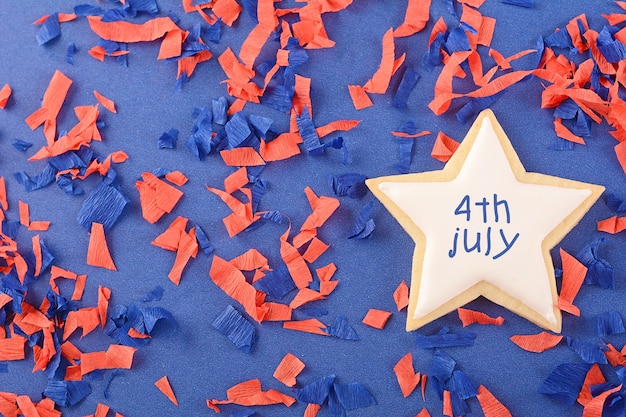 Photo patriotic cookies for 4th of july