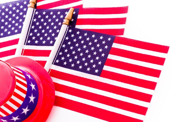 Patriotic items to celebrate July 4th.