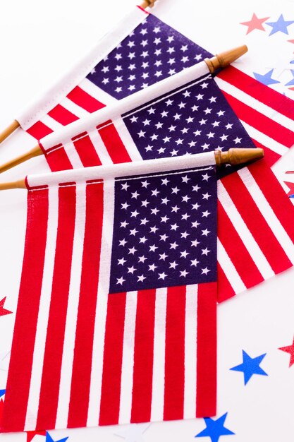 Patriotic items to celebrate July 4th.