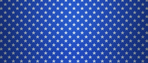 Patriotic US background with stars